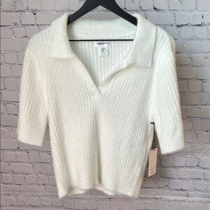 Bailey 44 White Knit Top